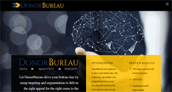 Desktop Screenshot of donorbureau.com